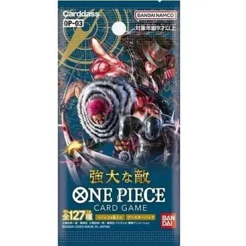 One Piece Trading Card Game Pillars of Strength Booster Pack OP-03 [JAPANESE, 6 Cards]