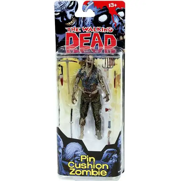 Figurine The Walking Dead - Punk Zombie - Série 3 Comics - McFarlane Toys AMC - Neuve Sous Blister