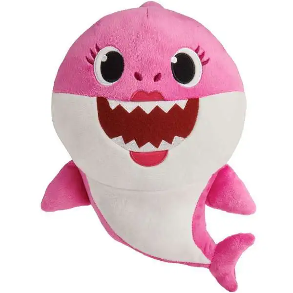 Pinkfong Baby Shark Mommy Shark 10-Inch Plush Doll with Sound [Pink]