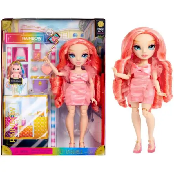 Rainbow High New Friends Pinkly Paige Doll