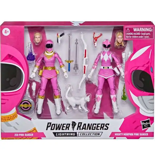 Power Rangers Lightning Collection Mighty Morphin Zeo Pink Rangers