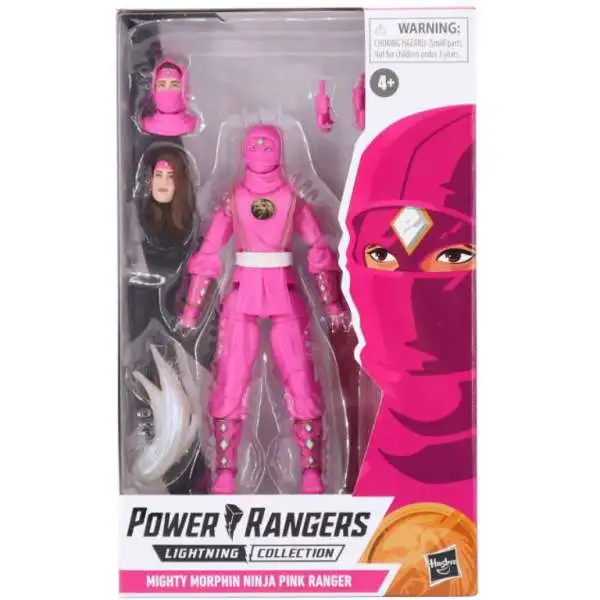 Power Rangers Mighty Morphin Lightning Collection Ninja Pink Ranger Exclusive Action Figure [Kimberly]