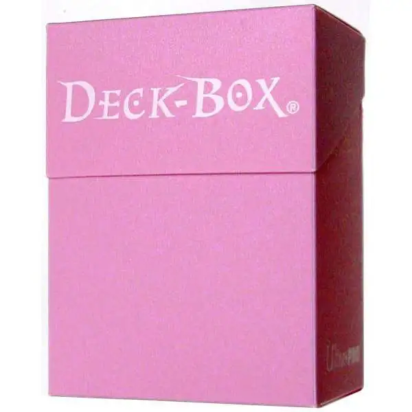 Ultra Pro Card Supplies Pink Deck Box