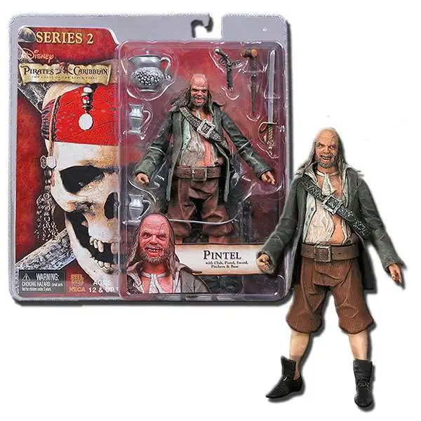 NECA Pirates of the Caribbean Curse of the Black Pearl Series 2 Pintel Action Figure