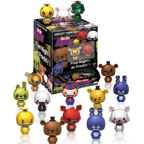 Funko Five Nights at Freddy's Pint Size Heroes Series 1 Mystery Box [24 Packs]
