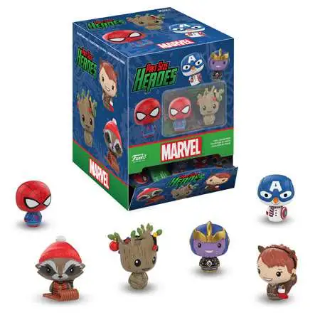 Funko Pint Size Heroes Marvel Holiday Mystery Box [24 Packs]