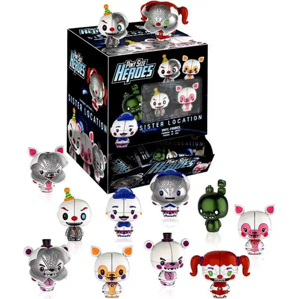 Funko Five Nights at Freddy's Pint Size Heroes Sister Location Mystery Box [24 Packs]
