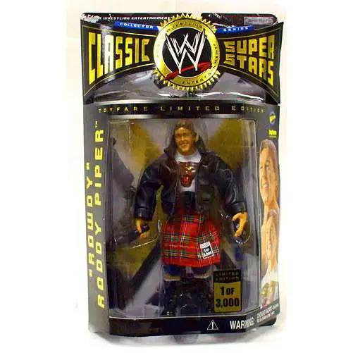 WWE Wrestling Classic Superstars Piper's Pit Rowdy Roddy Piper Exclusive Action Figure