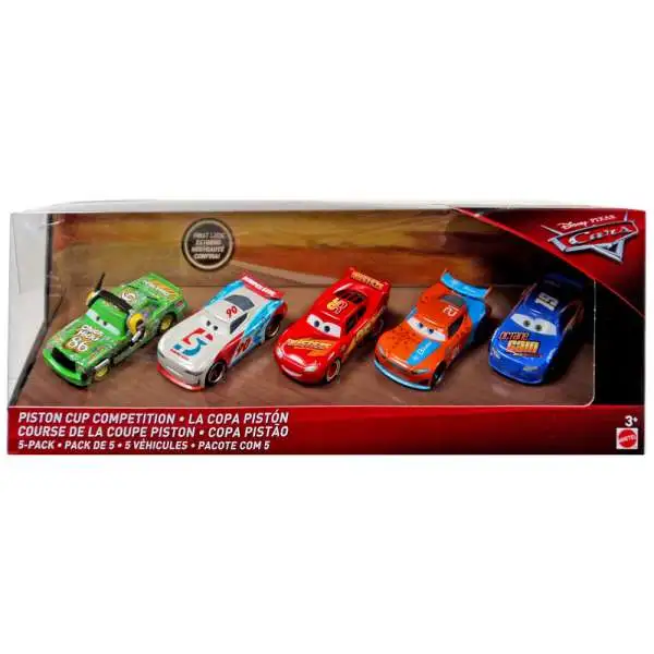 Disney / Pixar Cars Cars 3 Piston Cup Competition Diecast Car 5-Pack