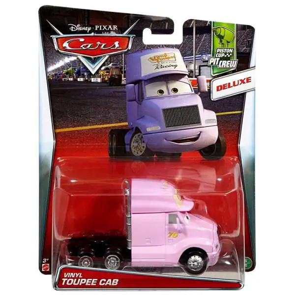Disney / Pixar Cars Cars Piston Cup Pit Crew Vinyl Toupee Cab Deluxe Diecast Car #6/6