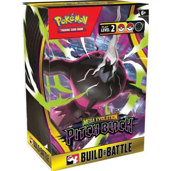 pokemon mega evolution booster box preorder Pitch Black Build Battle 4 Packs More Pokemon USA Harness the strong aura of Mega Lucario ex Pokemon Mega Evolution Perfect Order