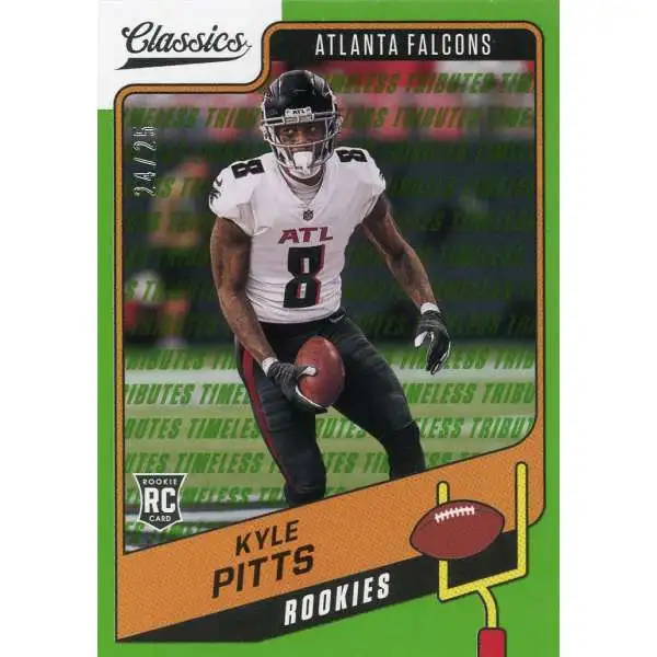 NFL 2021 Panini Classic 24/25 Green Kyle Pitts #161 [Rookie]