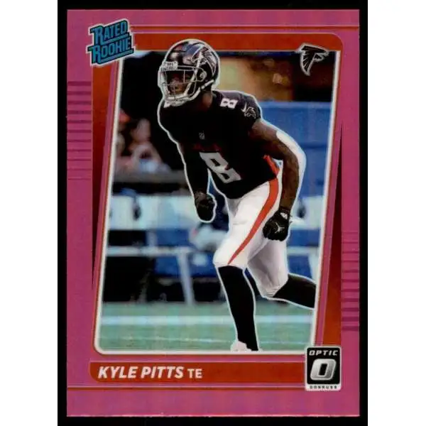 NFL 2021 Panini Donruss Optic Pink Kyle Pitts #211 [Rated Rookie]