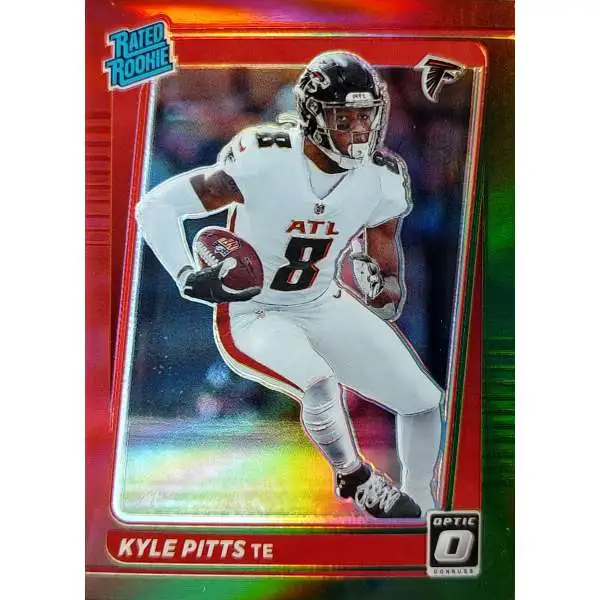 Kyle Pitts RC 2021 Donruss NFL Gold Holo Press Proof Rated Rookie Card #260  NFL