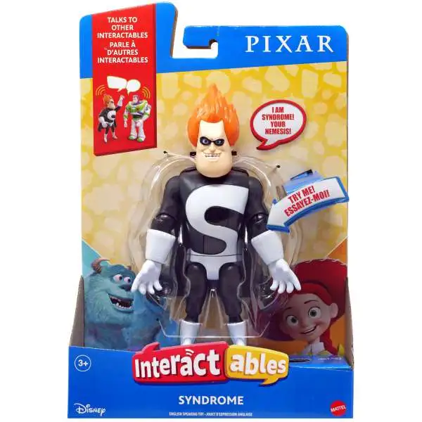 Disney / Pixar The Incredibles Interactables Syndrome Action Figure