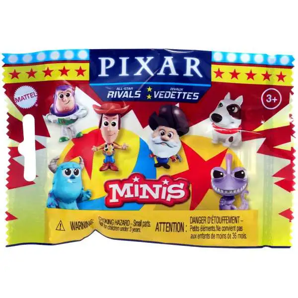 Disney / Pixar MINIS All-Star Rivals Mystery Pack [1 RANDOM Figure]