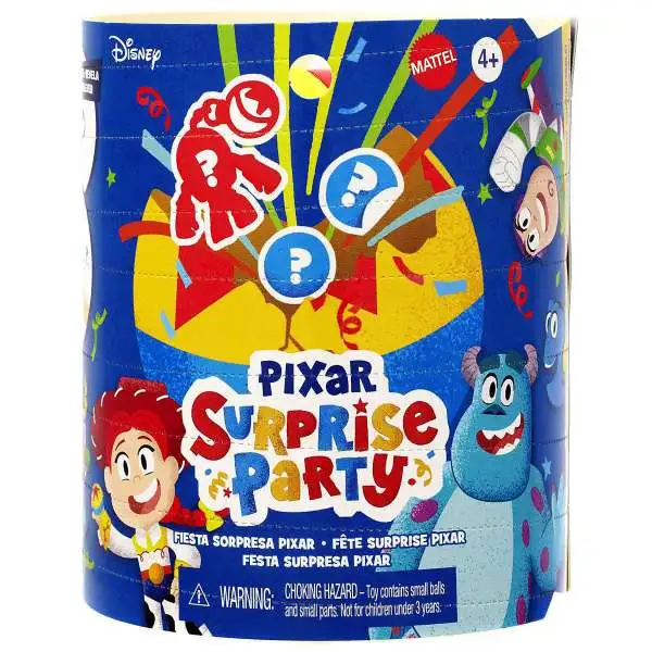 Disney / Pixar Surprise Party 3-Inch Mystery Pack [1 RANDOM Clip-On Figure]