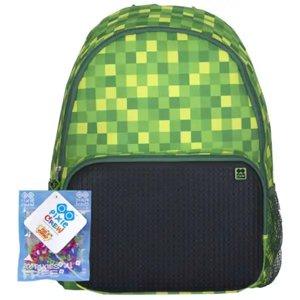 Pixie Crew Leisure Time Green & Black Backpack
