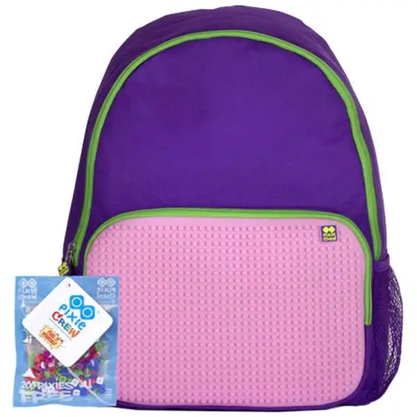 Pixie Crew Leisure Time Purple & Pink Backpack