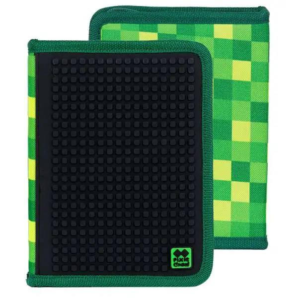 Pixie Crew Green & Black School Pencil Case