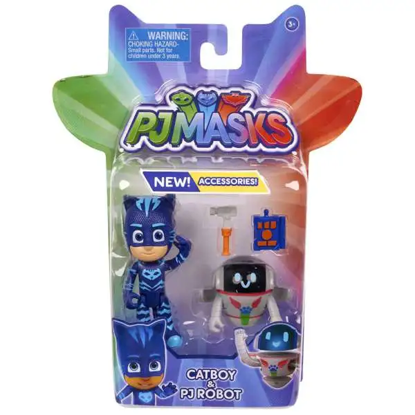 Disney Junior PJ Masks Catboy & PJ Robot Action Figure 2-Pack