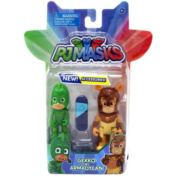 Disney Junior PJ Masks Gekko & Armadylan Action Figure 2-Pack