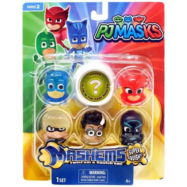 Disney Junior MashEms Series 2 PJ Masks Figure 6-Pack