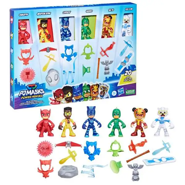 PJ Masks Meet the Power Heroes 2.5-Inch FIgure Set