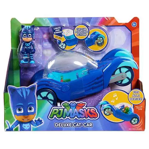 Disney Junior PJ Masks Deluxe Cat-Car Vehicle & Figure