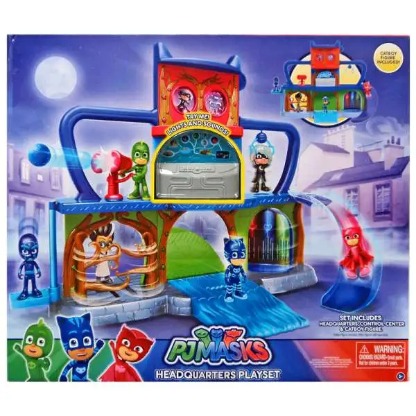 Disney Junior PJ Masks Headquarters Playset [Includes CatBoy]