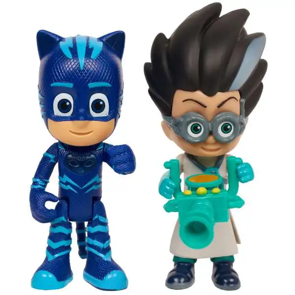Disney Junior PJ Masks Catboy & Romeo Action Figure 2-Pack [Version 2, Light-Up]