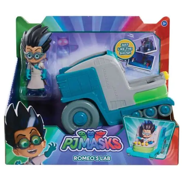 Disney Junior PJ Masks Romeo's Lab Vehicle & Figure