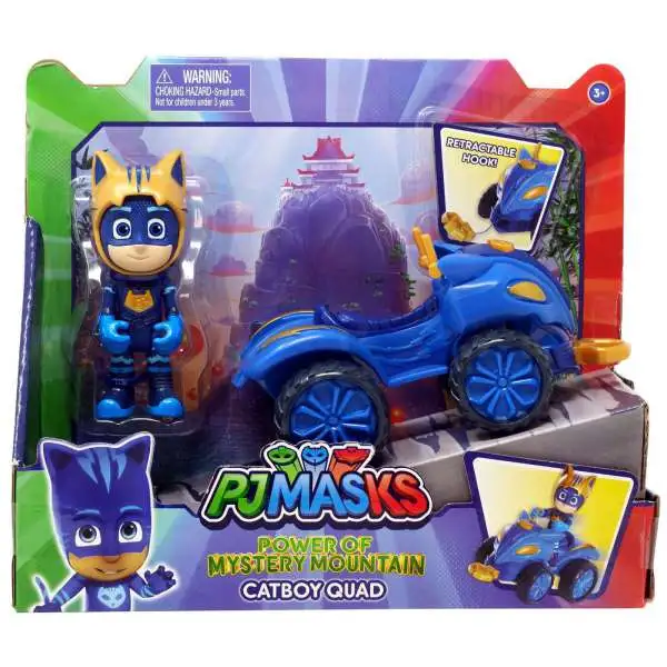 Disney Junior PJ Masks Power of Mystery Mountain Catboy Quad Vehicle & Figure