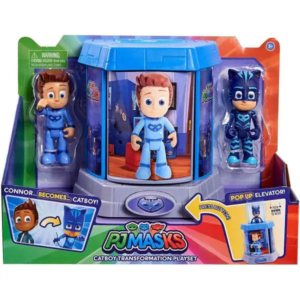 Disney Junior PJ Masks Catboy Transforming Playset [Pop Up Elevator]