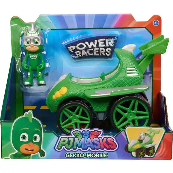 Disney Junior PJ Masks Power Racers Gekko-Mobile Vehicle & Figure