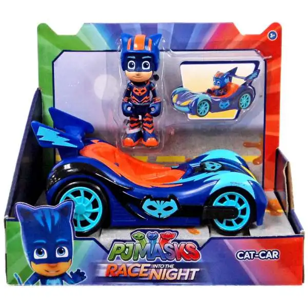 Disney Junior PJ Masks Race into the Night Cat-Car Exclusive Vehicle & Figure