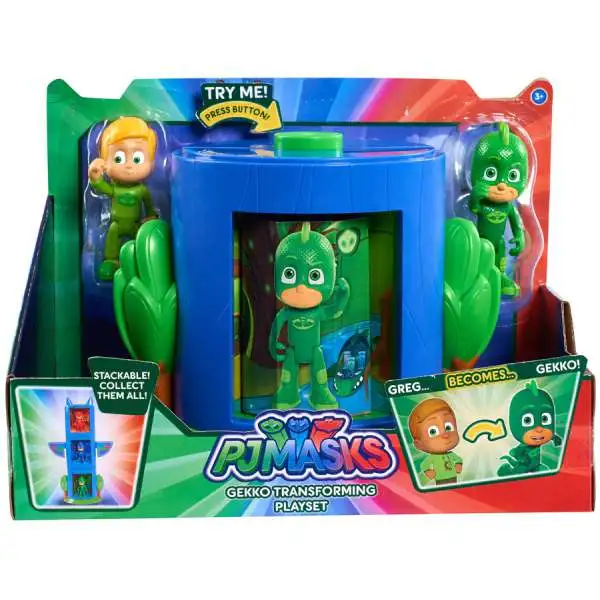 Disney Junior PJ Masks Gekko Transforming Playset