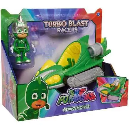Disney Junior PJ Masks Turbo Blast Racers Gekko-Mobile Vehicle
