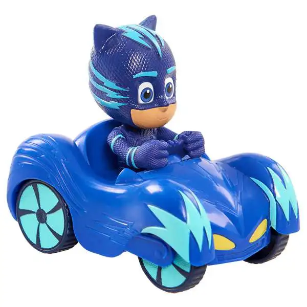Disney Junior PJ Masks Wheelie Catboy in Cat-Car Figure