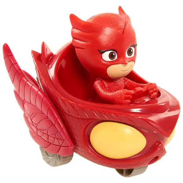 Disney Junior PJ Masks Wheelie Owlette in Owl Glider Figure