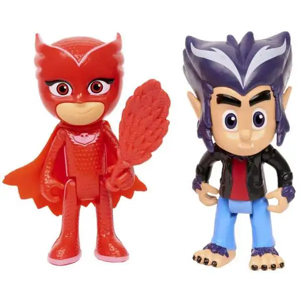Disney Junior PJ Masks Owlette & Howler Action Figure 2-Pack