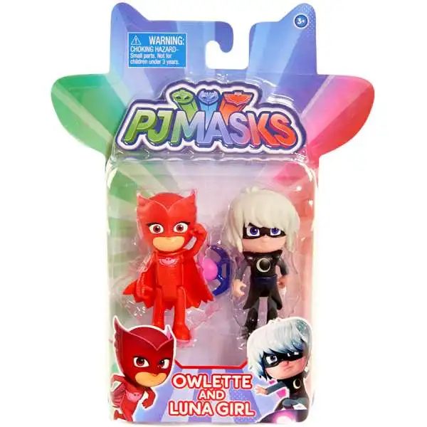 Disney Junior PJ Masks Owlette & Luna Girl Action Figure 2-Pack