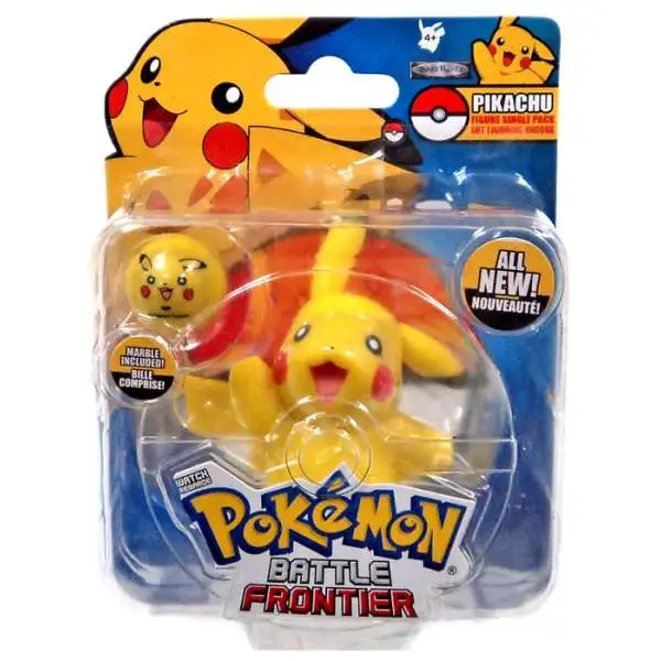 Pokemon Battle Frontier Series 1 Pikachu Figure [Version 2]