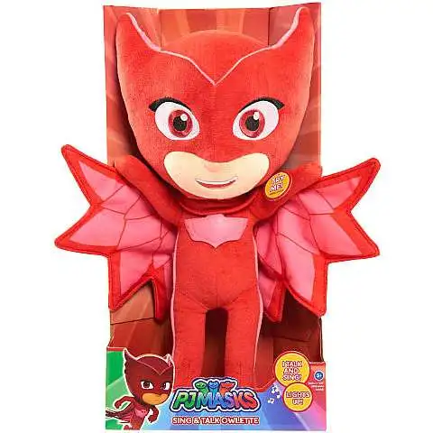 Disney Junior PJ Masks Owlette 15-Inch Plush with Sound [Sing & Talk]