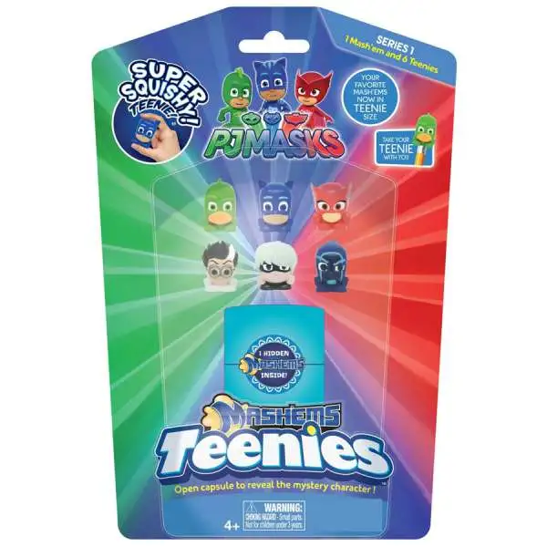 Disney Junior PJ Masks MashEms Teenies Series 1 Exclusive Figure 6-Pack