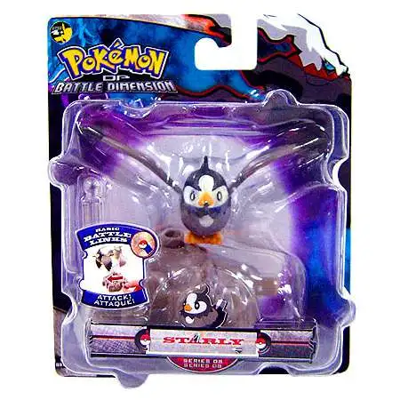 Pokemon Diamond & Pearl Battle Dimension Series 8 Starly Action Figure