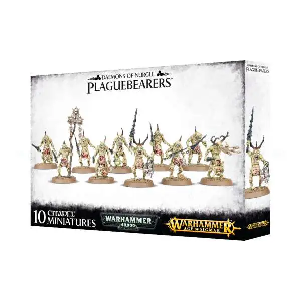 Warhammer Age of Sigmar Daemons of Nurgle Plaguebearers