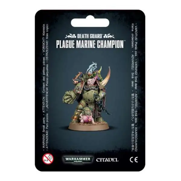 Warhammer 40,000 Death Guard Plague Marine Champion