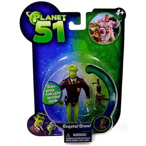 Planet 51 General Grawl Mini Figure [Damaged Package]