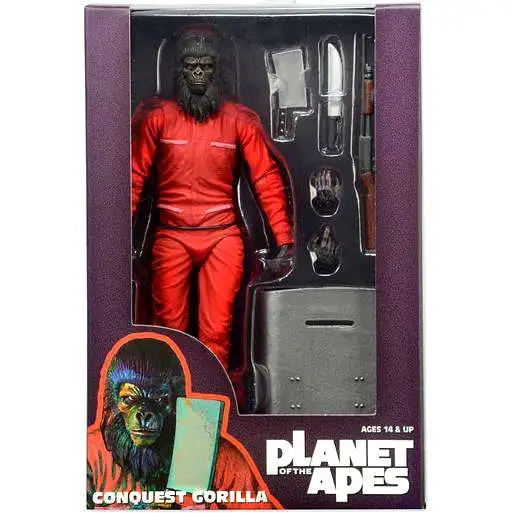 NECA Planet of the Apes Classic Series 3 Conquest Gorilla Action Figure